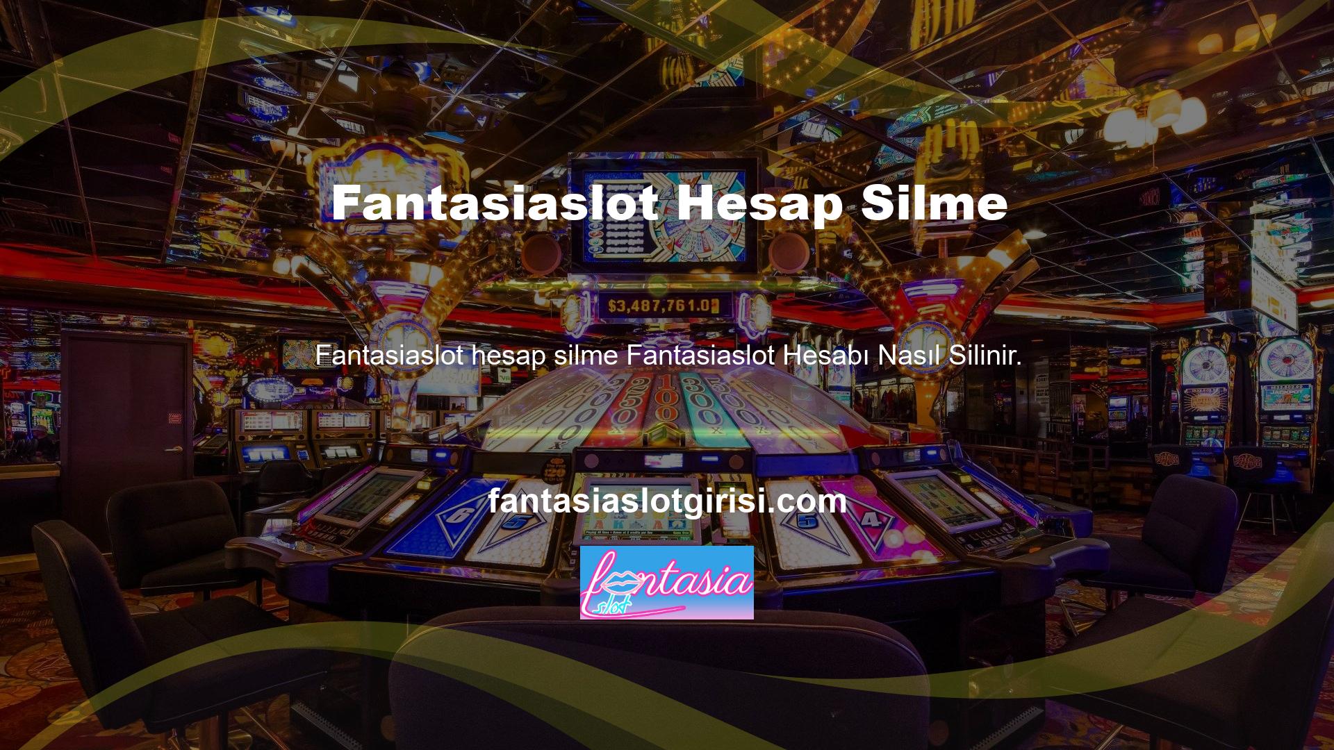 Daha önce hiç duymadığınız tüm özellikler Fantasiaslot girişidir